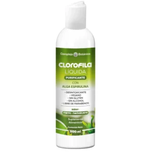 Clorofila Líquida con Algas Espirulina