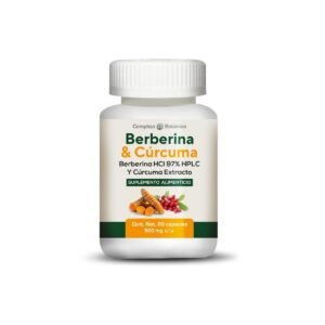 Berberina y cúrcuma en cápsulas - Complejo Botánico