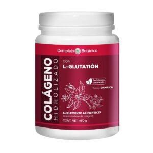 Colágeno hidrolizado con L-Glutatión sabor Jamaica - Complejo Botánico