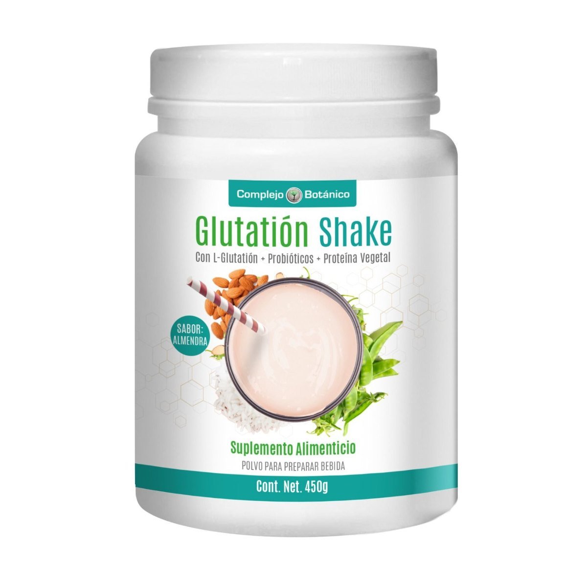 Glutatión Shake sabor Almendra - Complejo Botánico